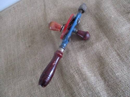 Handy Vintage German Manufactured De-Ka-Pum Hand Drill          Made In Western Germany