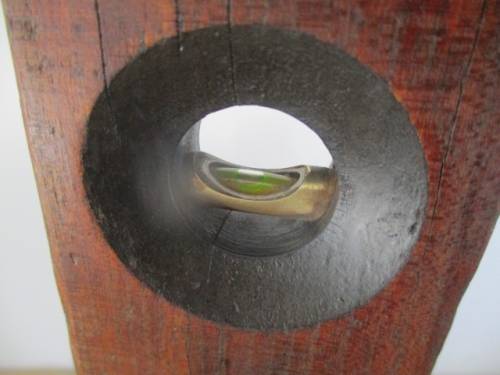Very Rare Wood And Brass Stanley No 03 Sweatheart 24" Water Level     Made In USA     Early 1900's