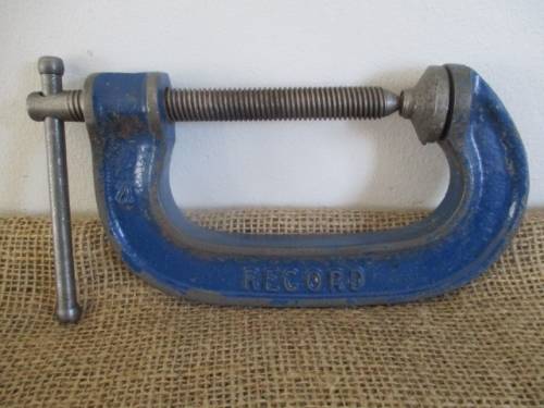 For Wiehan Bid Only     Three Good Quality G-Clamps.... 1x 6" China  - 1x E20-6 6" Eclipse   - 1rd