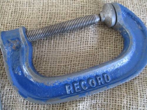 For Wiehan Bid Only     Three Good Quality G-Clamps.... 1x 6" China  - 1x E20-6 6" Eclipse   - 1rd