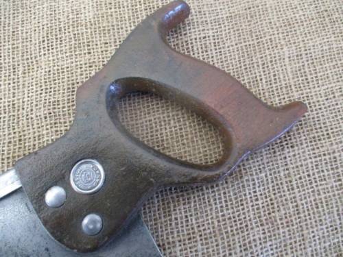 Nice Vintage Disston 14 Inch Back Saw           Made In Canada
