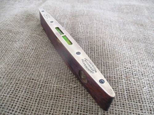 Antique J. Rabone & Sons No1626 Warranted Correct Boat Type Spirit Level Birmingham  England