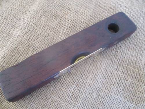 An Antique Wood And Brass J Rabone & Sons 12 Inch Spirit Level     Made In England, Birmingham
