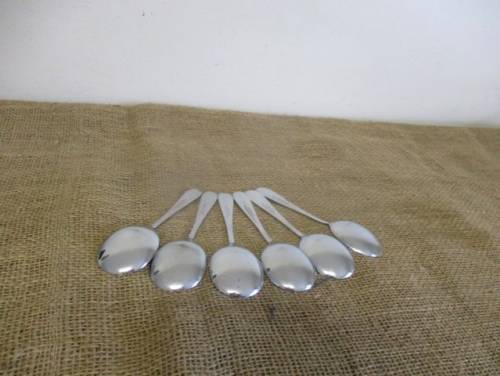 Vintage Chrome On Nickel Silver 84 Dessert Set In Original Box  Sheffield, England