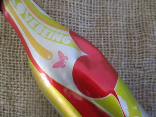 Rare Collector's Item....Two Sealed 200ml LoveBeing Coca Cola M5 Aluminum Soft Drink Bottles  Madrid