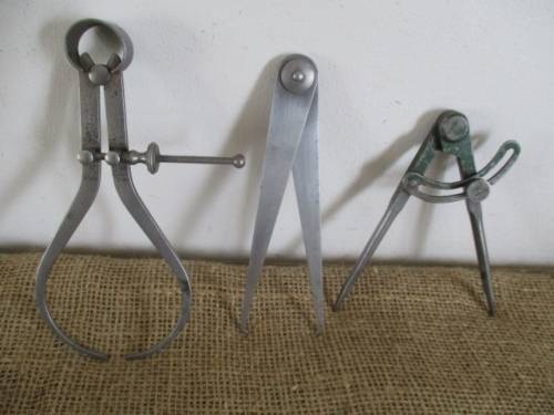 Three Great & Nice Pieces Of Good Vintage Calipers