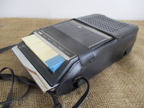 Vintage National Panasonic AC/Battery Cassette Tape Recorder   Model RQ - 209MS   Made In Japan