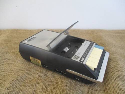 Vintage National Panasonic AC/Battery Cassette Tape Recorder   Model RQ - 209MS   Made In Japan