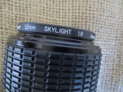 Vintage Black Body Minolta X-500 Camera With Sigma Zoom-Master 35 - 70mm Multi-Coated Lens