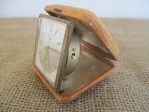 Cute Vintage Kienzle Travel Clock                       Made In Germany