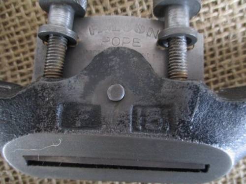 Super Rare Antique Falcon Pope F151 Spoke Shave Adjustable Wood Plane     Made In Australia