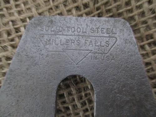 Beautiful Millers Falls Smoothing Plane  By Millers Falls Tools    Made In USA   1931 - 1974