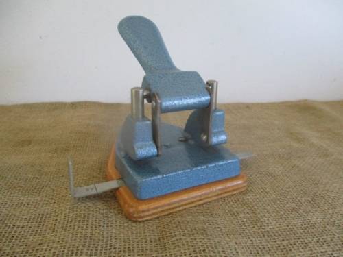 Nice Vintage Cast Iron Eso Paper Punch