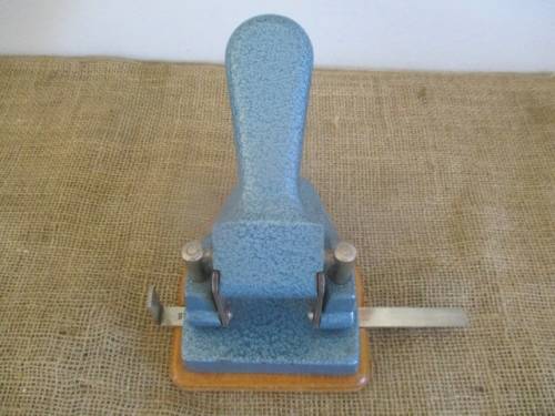 Nice Vintage Cast Iron Eso Paper Punch
