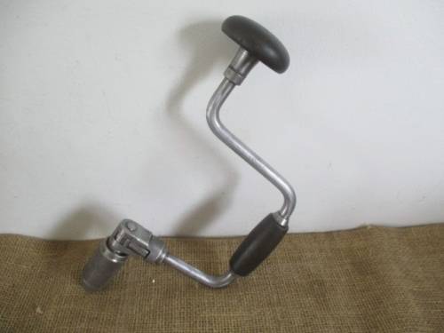 Vintage Stanley No 144 10 Inch Hand Brace Drill      Made In England
