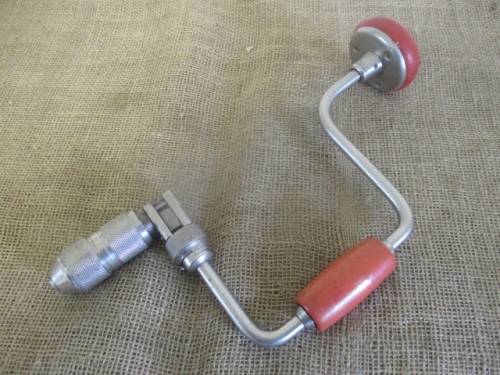 Lovely Vintage Millers Falls No 1950 Hand Brace Drill   Millers Falls Co, Greenfield, Mass. USA