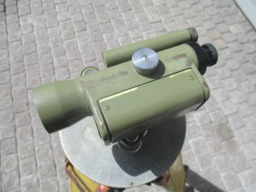 Complete Vintage Wild Heerbrugg NK10 - 105945 Switzerland Dumpy Level On Original Wooden Tripod