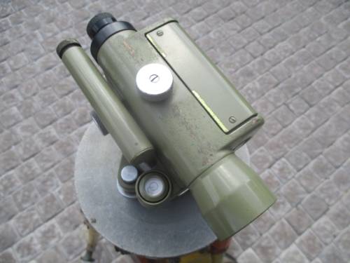 Complete Vintage Wild Heerbrugg NK10 - 105945 Switzerland Dumpy Level On Original Wooden Tripod