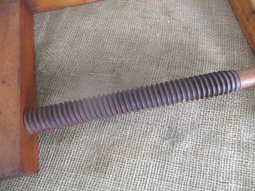 Very Rare Gigantic Vintage Carpenter's Wooden G-Clamp