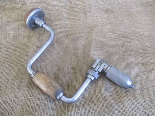 Rare Vintage H.Herbert J Smith Ltd Heavy Duty Hand Brace Drill              Made In England