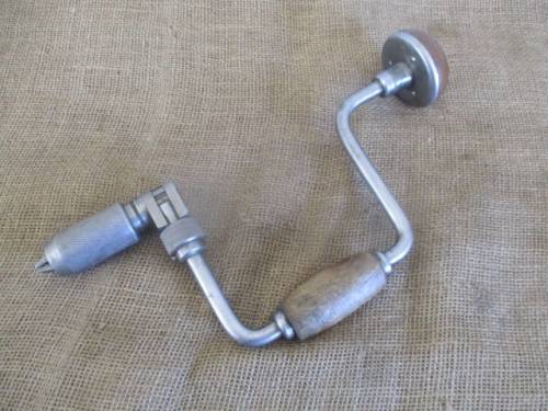 Rare Vintage H.Herbert J Smith Ltd Heavy Duty Hand Brace Drill              Made In England