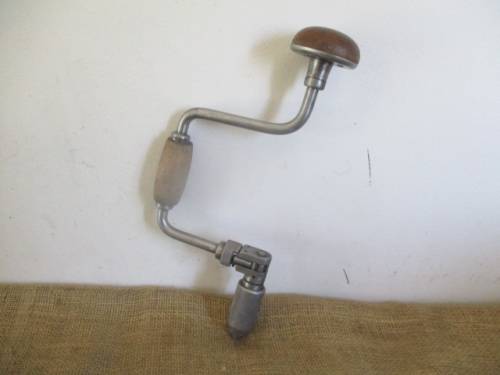 Rare Vintage H.Herbert J Smith Ltd Heavy Duty Hand Brace Drill              Made In England
