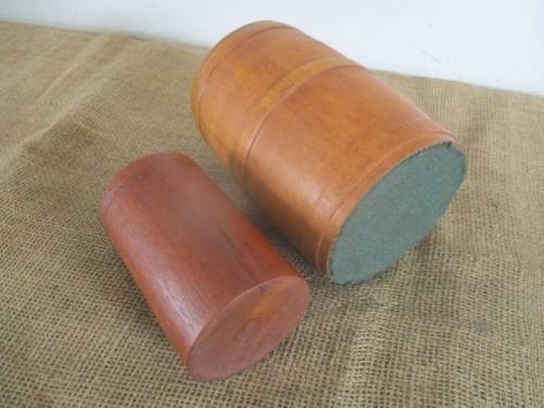 Smell The Tobacco........Two Beautiful Vintage Tobacco Barrels