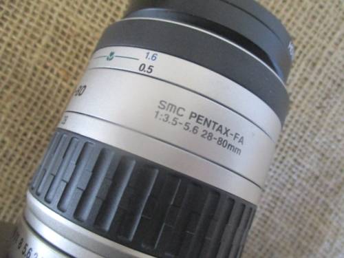 Vintage Pentax MZ-30 Camera With Pentax 28 - 80 Lens                 2000