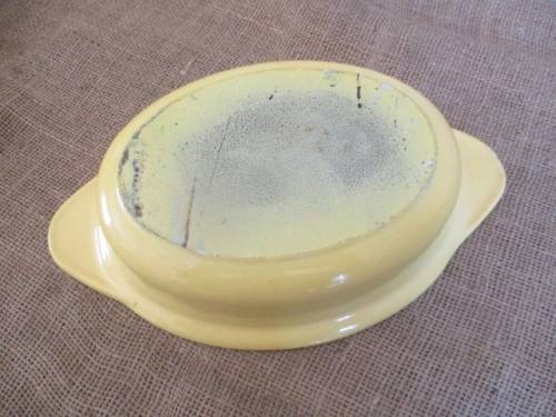 For Lifetime......This Beautiful Vintage Enamel Cast Iron Oval Casserole