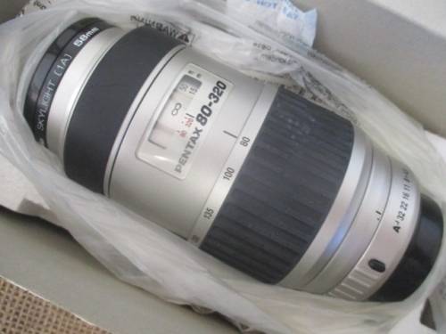 Relisted - Pentax SMC FA 80mm F4.5 - 320mm F5.6 Zoom Lens             MIB