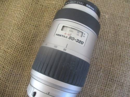Relisted - Pentax SMC FA 80mm F4.5 - 320mm F5.6 Zoom Lens             MIB