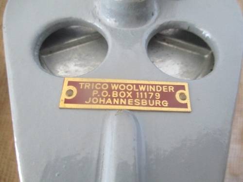 Vintage Cast Iron Trico Woolwinder