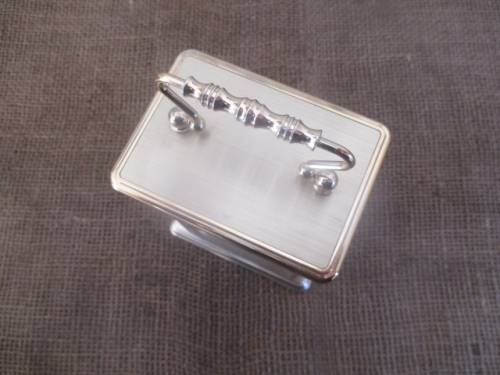 Beautiful Vintage Golden Hermle Carriage Clock      Made In Germany      Plastic Body     Working !!