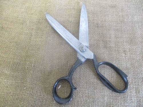 Rare Size - Vintage 12" Garantito Martellato Tailor's Shears       Made In Italy