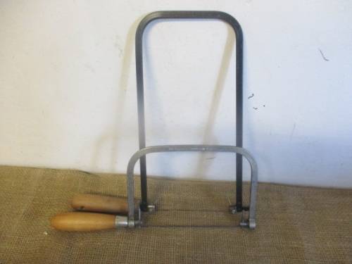 Beautiful Somta 12" Deep Fret Coping Saw & Eclipse No 7 CP 5" Coping Saw