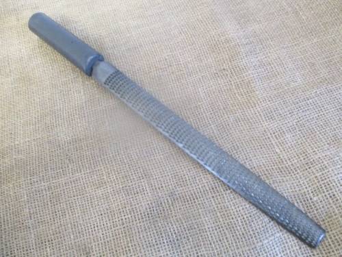 Stanley Sunform 21-122 Plane File And Two Nicholson Hand-Cut Carpenters Rasps