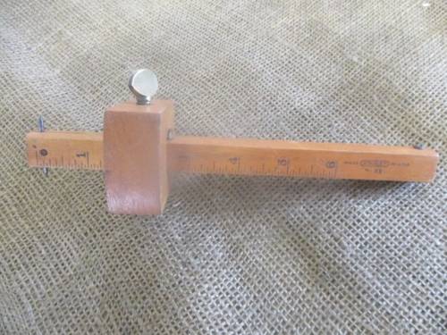 Beautiful Vintage Stanely No 65 Carpenters Wood Working Scribe        Made In USA