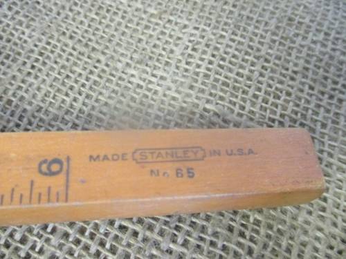 Beautiful Vintage Stanely No 65 Carpenters Wood Working Scribe        Made In USA