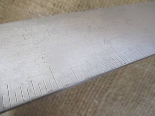 Rare Vintage 10" / 250mm Sandvik All Metal Square            Made In Sweden