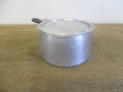 Another Very Rare Genuine Vintage Pure Aluminum Lidded Pot   Made In England