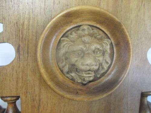 Real Beautiful Antique/Vintage German R=A Wall Clock With Original Key      Approx 1920's - 1930's