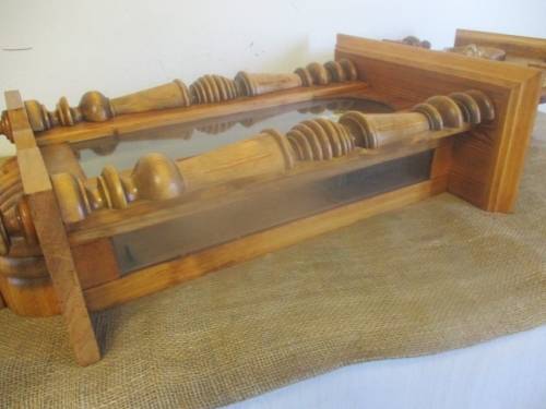 Real Beautiful Antique/Vintage German R=A Wall Clock With Original Key      Approx 1920's - 1930's