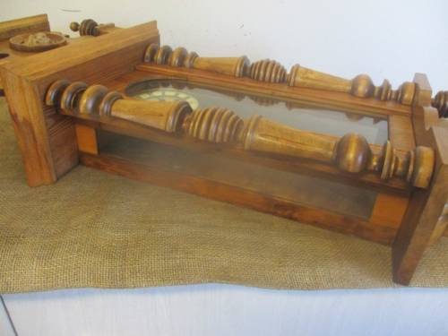 Real Beautiful Antique/Vintage German R=A Wall Clock With Original Key      Approx 1920's - 1930's