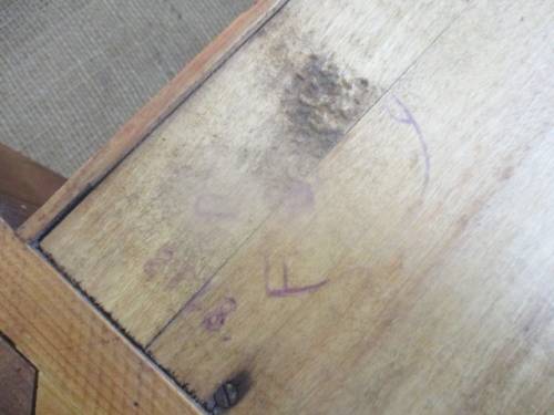 Real Beautiful Antique/Vintage German R=A Wall Clock With Original Key      Approx 1920's - 1930's