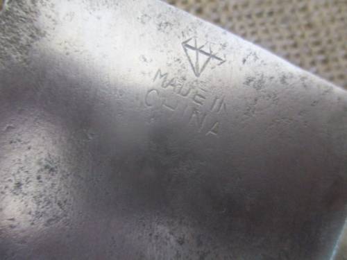 Nice Very Old 2lb Small Solid Steel Wood Hand Axe                       Made In China
