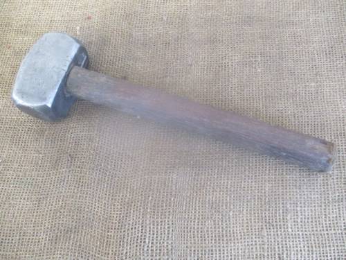 Nice And Solid Steel Vintage 2 1/2lb Club Hammer