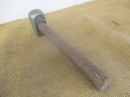 Nice And Solid Steel Vintage 2 1/2lb Club Hammer