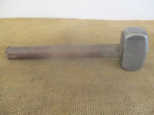 Nice And Solid Steel Vintage 2 1/2lb Club Hammer