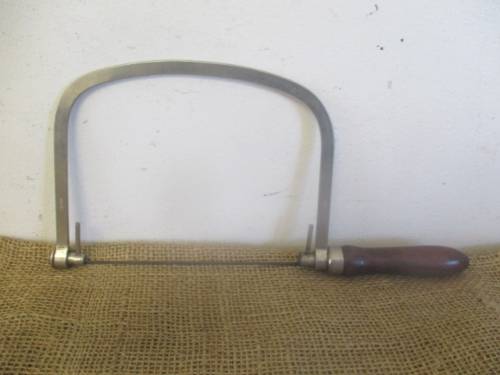 Nice 6" Carpenter's Deep Fret Coping Saw             Made In Japan