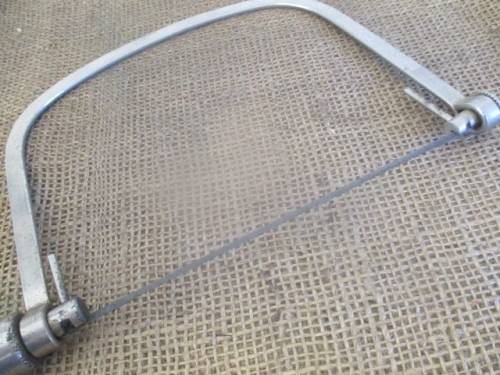 Nice 6" Carpenter's Deep Fret Coping Saw             Made In Japan